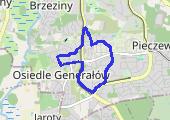 Trasa z dnia 2020-01-14 20:05 - mapa trasy gps - bieganie