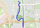 Trasa z dnia 2020-01-24 17:22 - mapa trasy gps - marsz