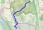 Trasa z dnia 2013-08-01 16:19 - mapa trasy gps - rower górski