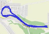 Trasa z dnia 2020-01-27 18:11 - mapa trasy gps - bieganie