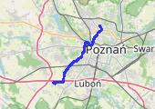Trasa z dnia 2020-01-31 07:05 - mapa trasy gps - rower trekkingowy