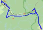 Zimowe Jeseniki: Šerak i Keprník - mapa trasy gps - marsz