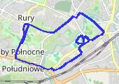 3 Nocna Dycha do Maratonu - mapa trasy gps - bieganie
