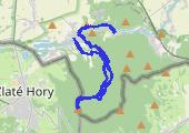 Skały Karolinki, Bukowa Góra i Biskupia Kopa - mapa trasy gps - marsz