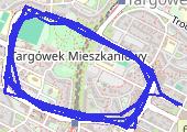 Trasa z dnia 2020-02-16 10:49 - mapa trasy gps - nordic walking