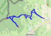 Mała Stříbrna i Srebrna Kopa - mapa trasy gps - marsz