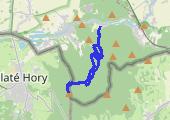 Biskupia Kopa - mapa trasy gps - marsz