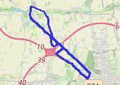 Trasa z dnia 2020-02-20 18:53 - mapa trasy gps - rower górski