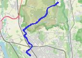 Trasa z dnia 2013-08-02 06:51 - mapa trasy gps - rower górski