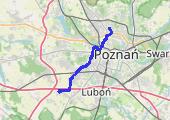 Trasa z dnia 2020-02-25 07:04 - mapa trasy gps - rower trekkingowy