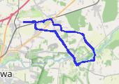 Trasa z dnia 2020-02-25 18:18 - mapa trasy gps - rower górski