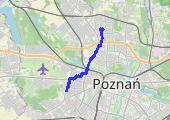 Trasa z dnia 2020-02-25 20:52 - mapa trasy gps - rower trekkingowy