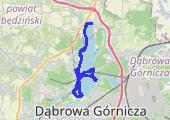 Trasa z dnia 2019-04-21 19:57 - mapa trasy gps - rower górski