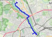 Trasa z dnia 2020-02-26 06:53 - mapa trasy gps - rower górski