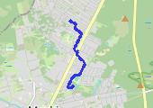 Trasa z dnia 2020-02-26 10:13 - mapa trasy gps - rower górski