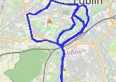 Trasa z dnia 2020-02-28 19:36 - mapa trasy gps - rower górski
