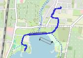 Trasa z dnia 2020-03-01 12:32 - mapa trasy gps - rower górski
