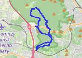 Trasa z dnia 2020-03-01 12:47 - mapa trasy gps - rower górski