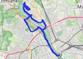 Trasa z dnia 2020-03-01 14:02 - mapa trasy gps - rower górski