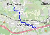 Trasa z dnia 2020-02-28 07:57 - mapa trasy gps - rower górski