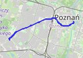 200303b - mapa trasy gps - rower górski