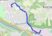 Trasa z dnia 2020-03-03 21:39 - mapa trasy gps - rower górski