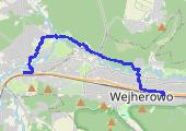 Trasa z dnia 2020-03-05 13:17 - mapa trasy gps - rower trekkingowy