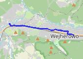 Trasa z dnia 2020-03-05 23:38 - mapa trasy gps - rower trekkingowy