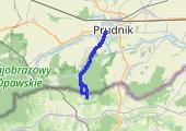 Jíndrichov biegiem - mapa trasy gps - marsz
