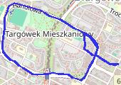 Trasa z dnia 2020-03-12 15:57 - mapa trasy gps - nordic walking