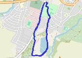 Trasa z dnia 2020-03-12 13:09 - mapa trasy gps - marsz