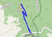 Zawory: Róg - mapa trasy gps - marsz