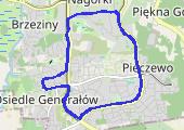 Trasa z dnia 2020-03-15 12:29 - mapa trasy gps - bieganie