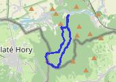 Biskupia Kopa - mapa trasy gps - marsz