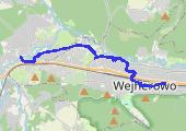 Trasa z dnia 2020-03-16 23:33 - mapa trasy gps - rower trekkingowy