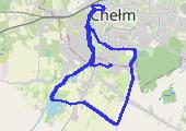 Trasa z dnia 2013-08-02 20:44 - mapa trasy gps - rower miejski