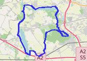 Trasa z dnia 2020-03-20 17:26 - mapa trasy gps - rower górski