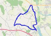 Trasa z dnia 2020-03-23 17:10 - mapa trasy gps - rower górski