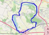 Trasa z dnia 2020-03-24 16:53 - mapa trasy gps - rower górski
