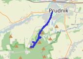 Kobylica i Zajęcza Kępa - mapa trasy gps - marsz