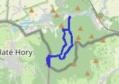 Biskupia Kopa - mapa trasy gps - marsz