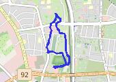 Trasa z dnia 2020-03-27 18:41 - mapa trasy gps - marsz