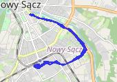 Trasa z dnia 2020-03-27 17:30 - mapa trasy gps - rower szosowy