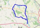 Trasa z dnia 2020-03-28 16:43 - mapa trasy gps - rower górski