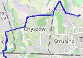 Trasa z dnia 2020-03-30 16:26 - mapa trasy gps - rower szosowy