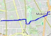 Trasa z dnia 2020-03-30 17:02 - mapa trasy gps - rower szosowy