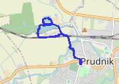 Stawy Niemysłowickie - mapa trasy gps - marsz