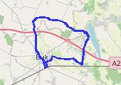 Trasa z dnia 2020-03-31 18:37 - mapa trasy gps - rower górski