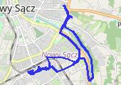 Trasa z dnia 2020-04-02 19:25 - mapa trasy gps - rower szosowy