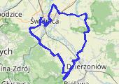 Trasa z dnia 2020-04-03 17:05 - mapa trasy gps - rower szosowy